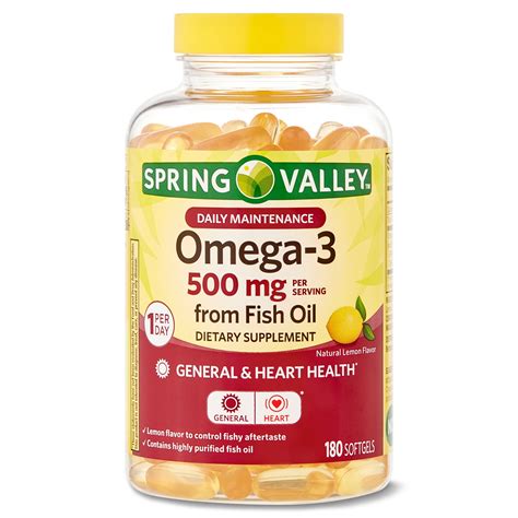 omega 3 supplements 500 mg